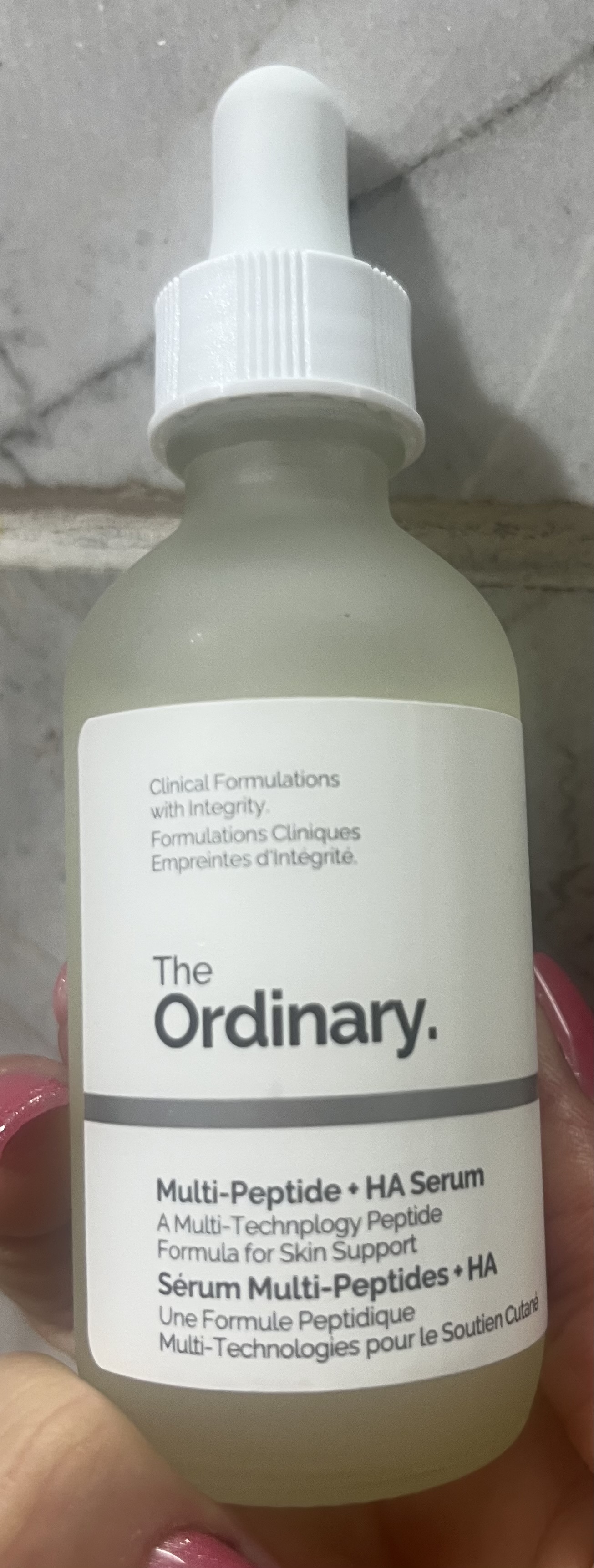 سرم مولتی پپتاید +هیالورونیک اسید 60ml اوردینری بافه (اورجینال)