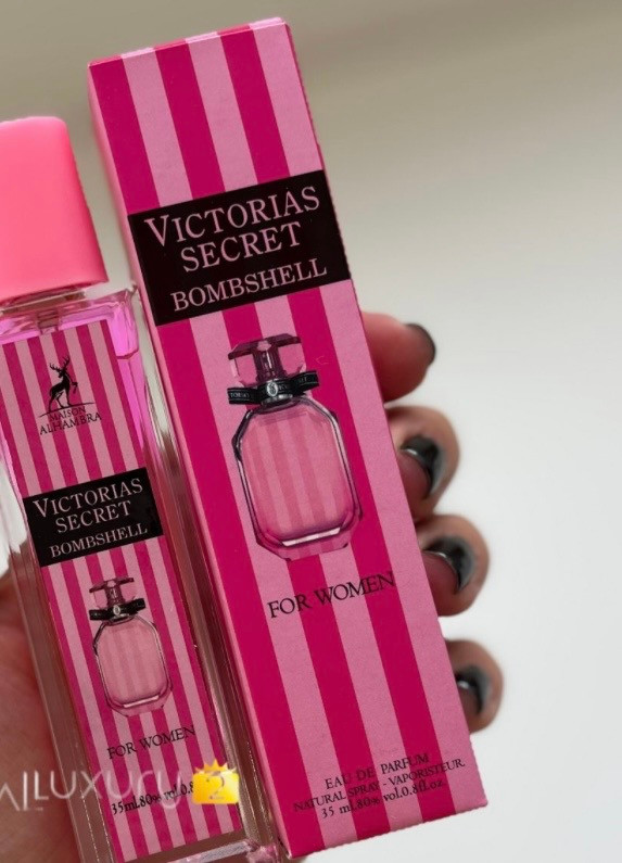 عطر جیبی ۳۵ میل رایحه ویکتوریا سکرت بامبشل (Victoria’s Secret Bombshell) | الحمرا