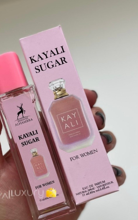 عطر جیبی ۳۵ میل رایحه کایالی وانیلا کندی راک شوگر (Kayali Vanilla Candy Rock Sugar 42) | الحمرا