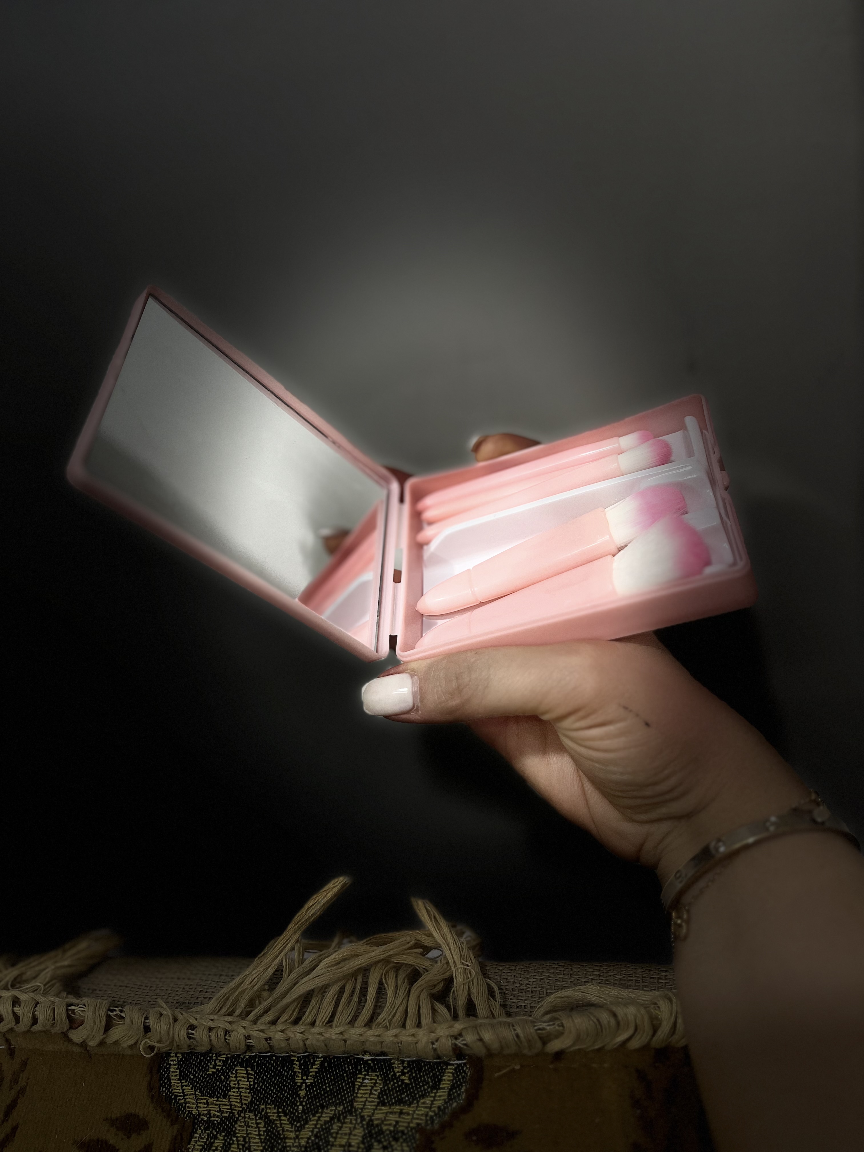 ست براش باکس دار آینه دار
