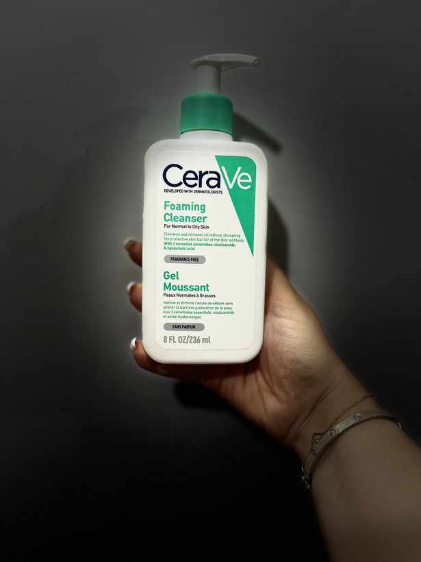 ژل شستشو صورت سراوی مدل foaming cleanser مناسب پوست نرمال تا چرب حجم 236ml(اورجینال و دارای ضمانت اصالت)