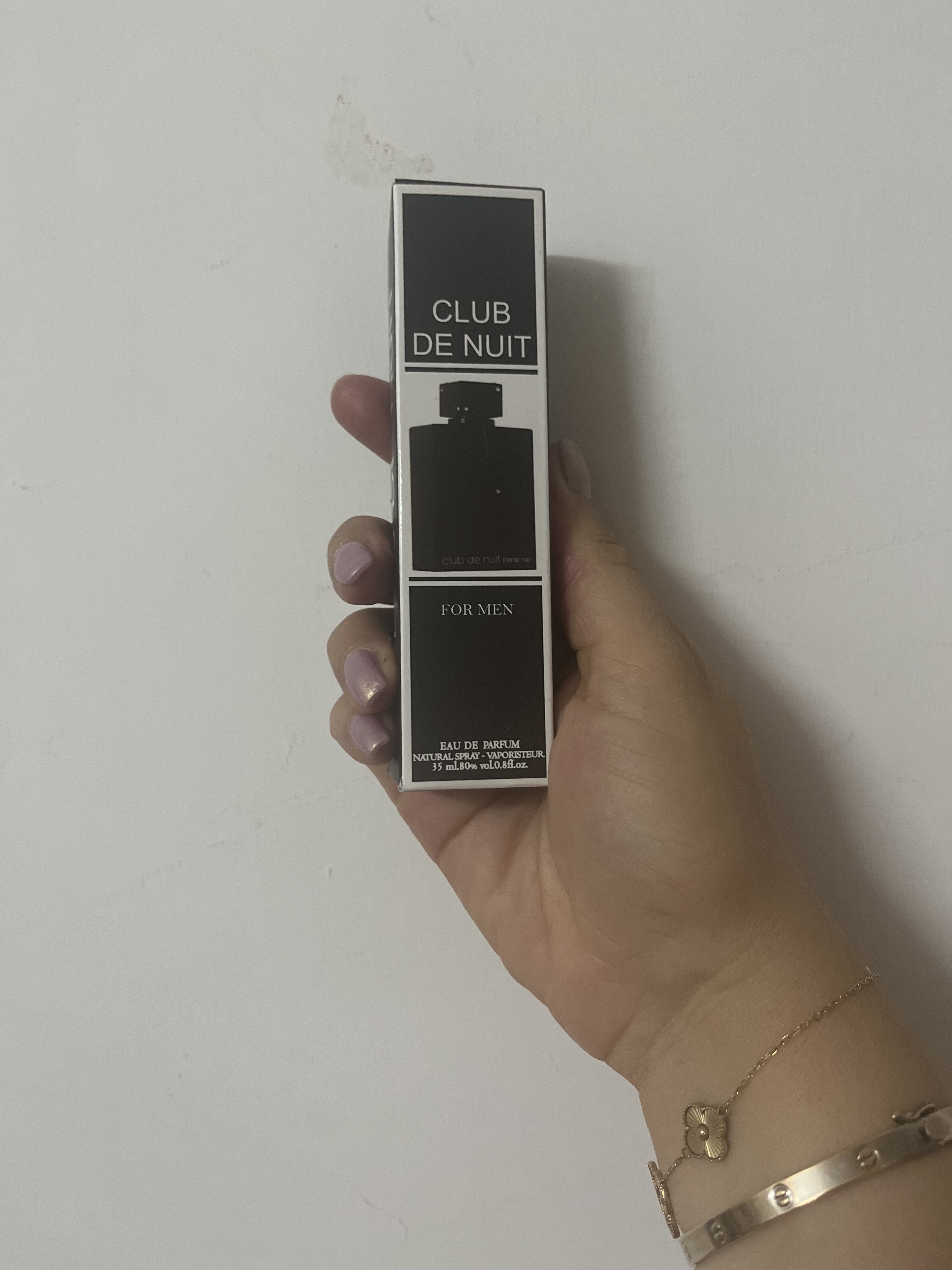 ادکلن ۳۵میلی الحمبرا CLUB DE NUIT